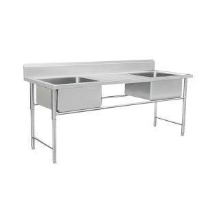 Mesa con dos pozas